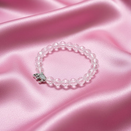 Clear Quartz Beads Bracelet